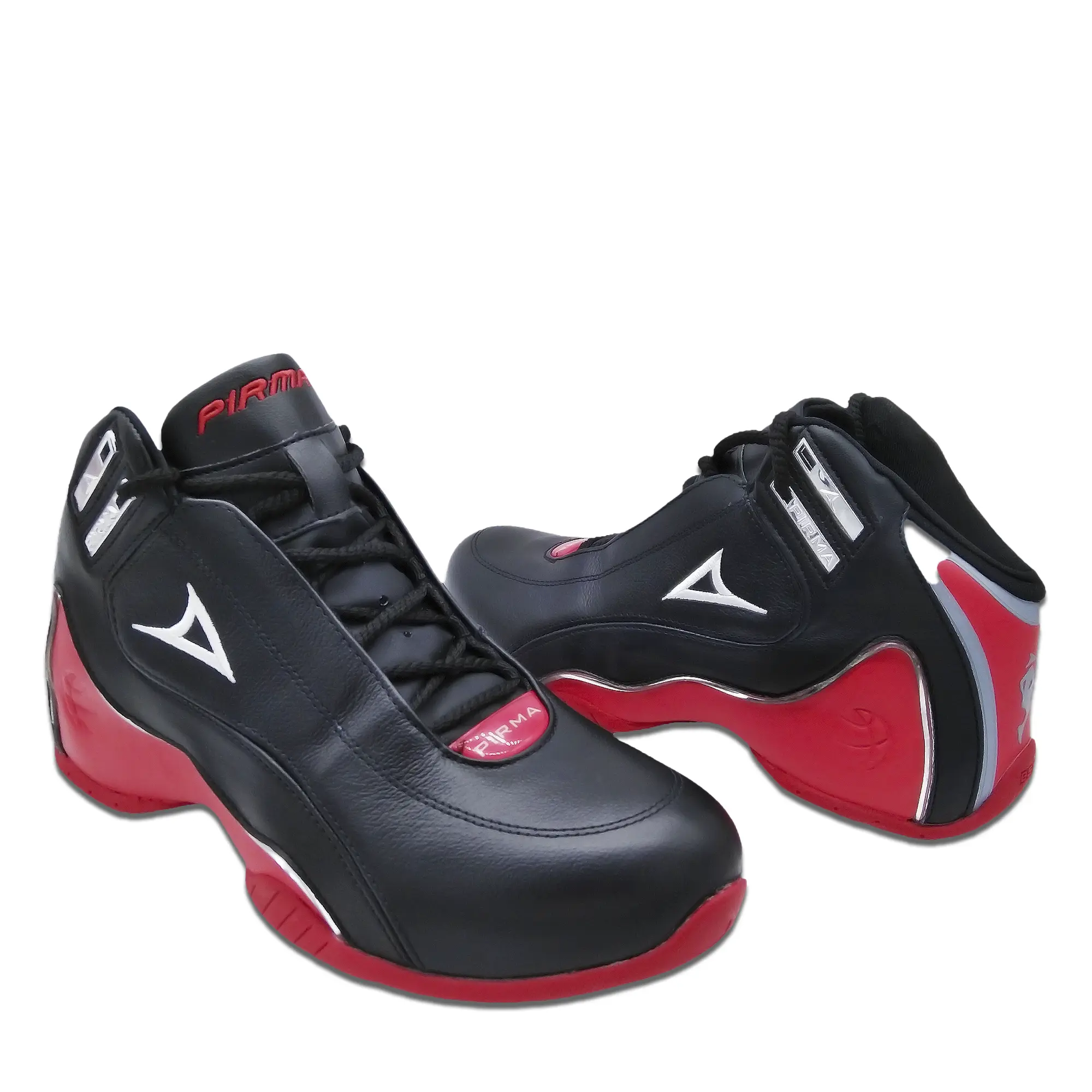 Tenis Pirma Basquetbol 767- Negro/Rojo