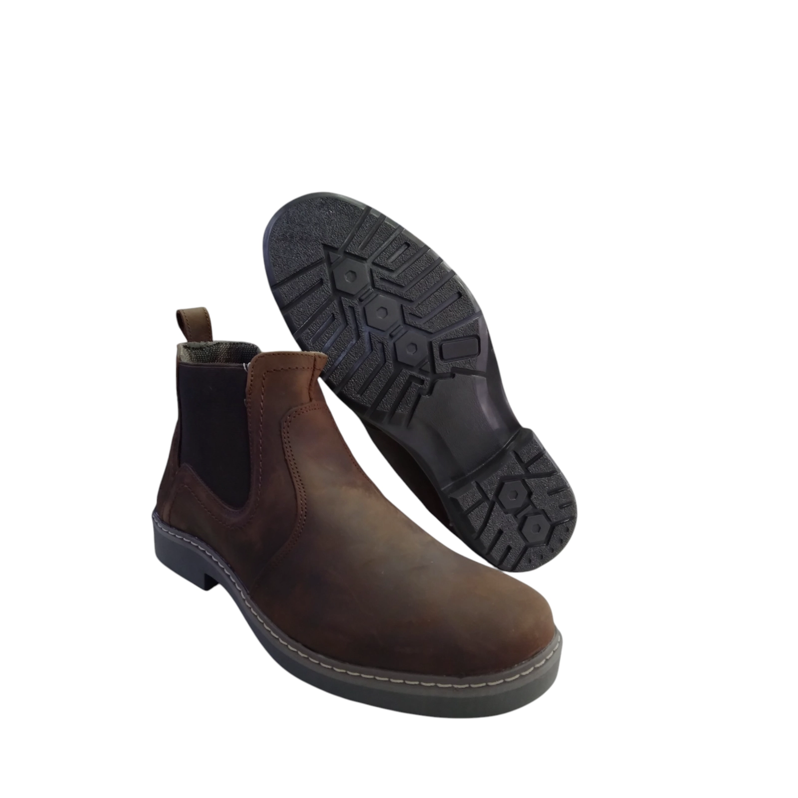 BOTIN MERANO TRAYECTO 47153 CHOCOLATE PIEL