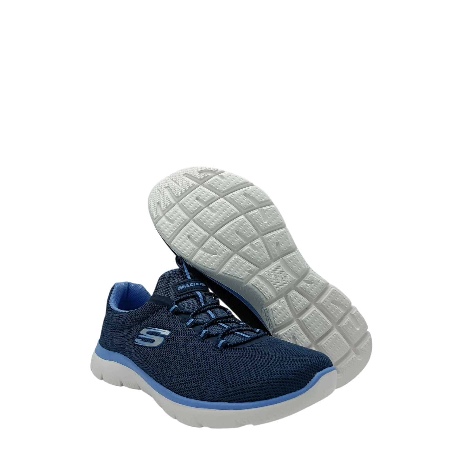 TENIS SKECHERS 150119 SUMMITS ARTISTRY CHIC MNO/AZUL
