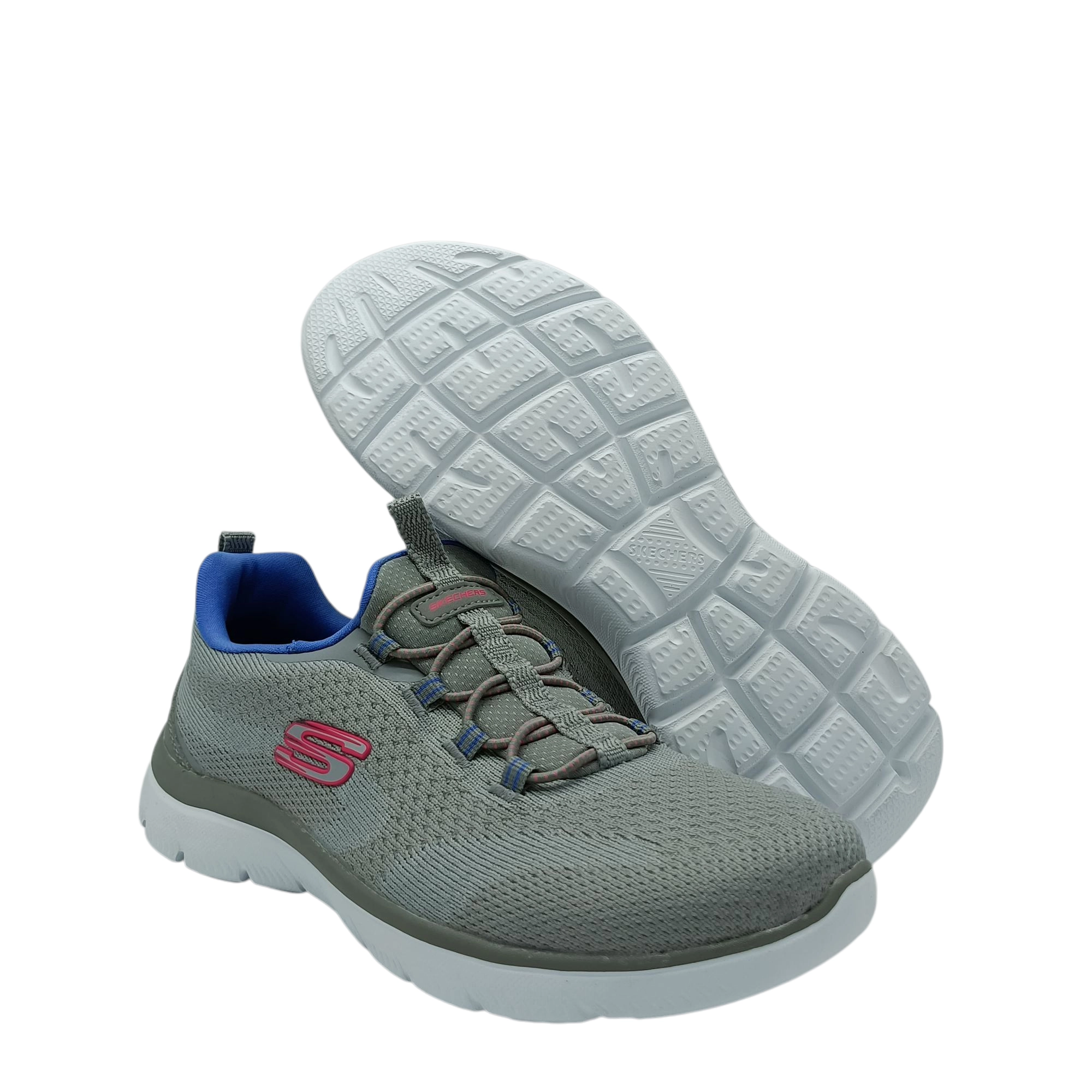 TENIS SKECHERS 150120 SUMMITS NEW NATIVE GRIS/MULT DAMA