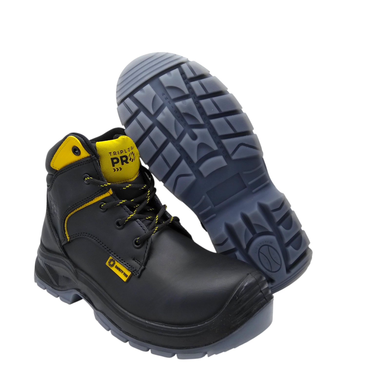TR501NG4 BOTA INDUSTRIAL TRIPLES 501 TP-SET NAPA NEGRO